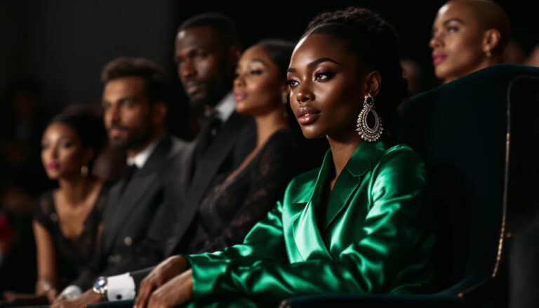 Front Row at Zac Posen