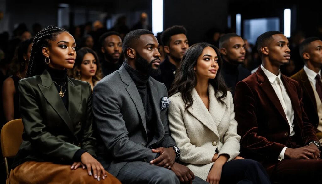 DKNY Front Row Front Row at DKNY
